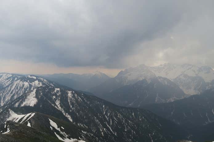 雷の山