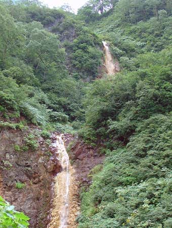 妙高山の滝