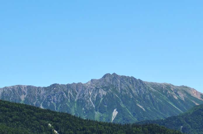 水晶岳の別名は黒岳
