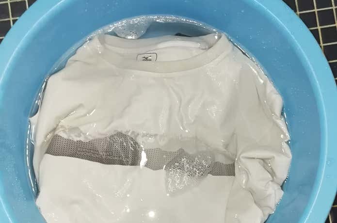 速乾Ｔシャツ　洗濯