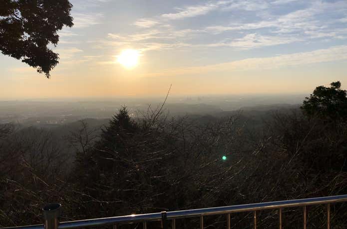 早朝の高尾山