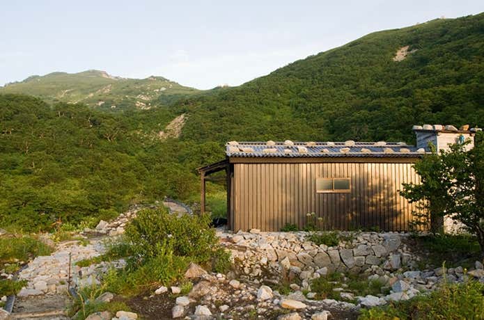 空木平避難小屋