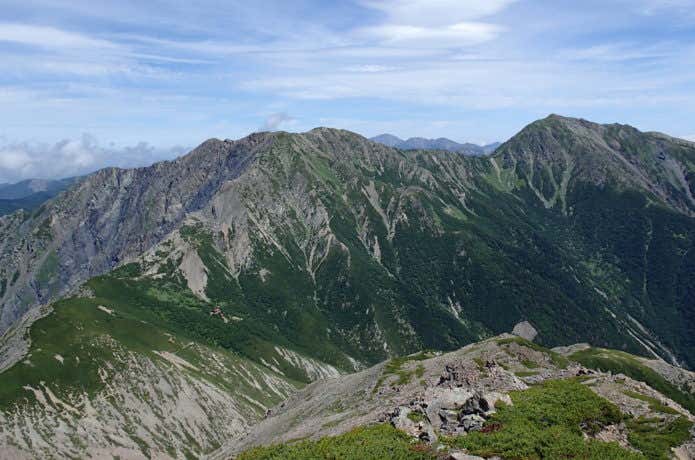 荒川三山を縦走する