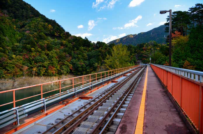 奥大井湖上駅
