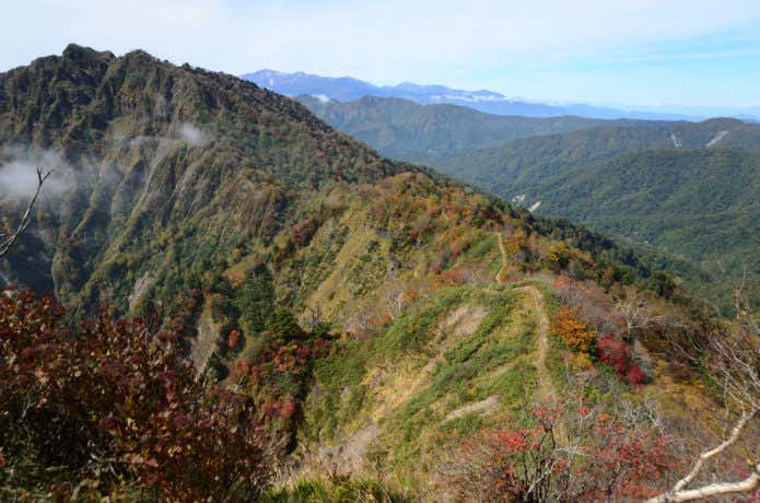 戸隠山登山道