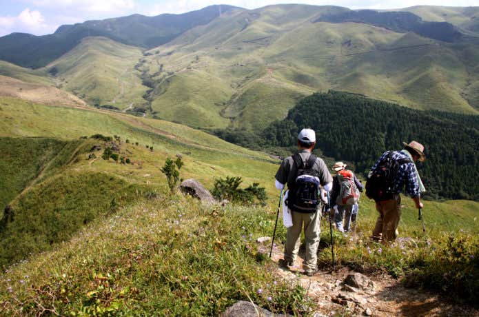 低山登山