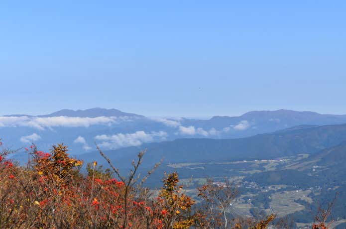 荒島岳山頂からの景色