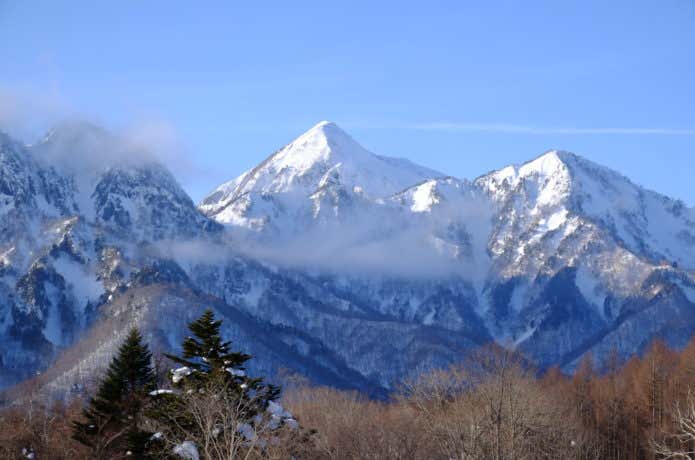 高妻山　冠雪