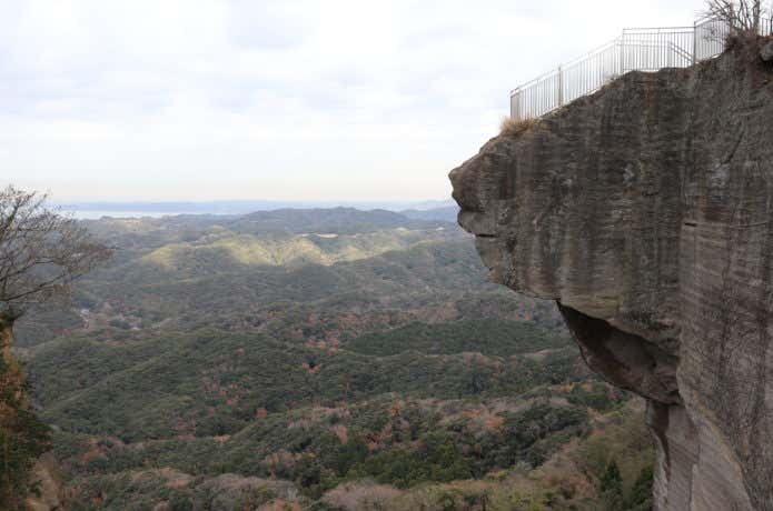 鋸山の地獄のぞき