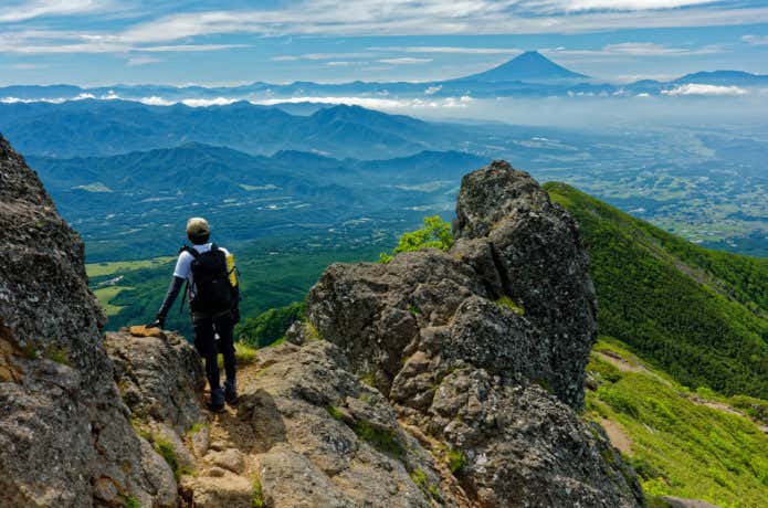権現岳山頂