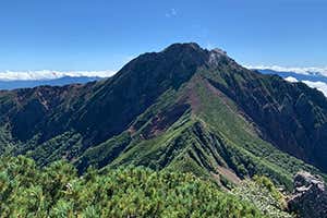 赤岳～中岳～阿弥陀岳往