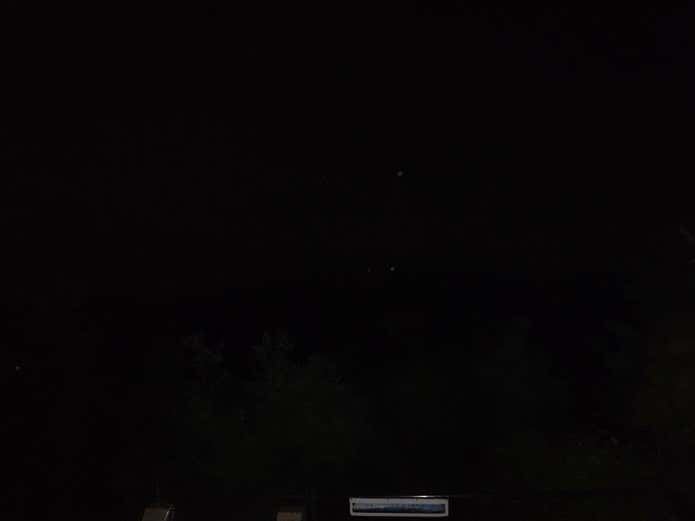 高尾山山頂展望台からの夜の景色