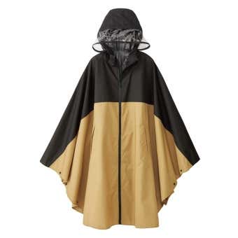 レディース高撥水レインポンチョ
