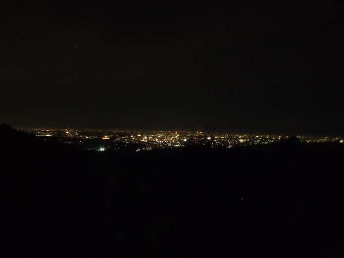 高尾山山頂からの夜景