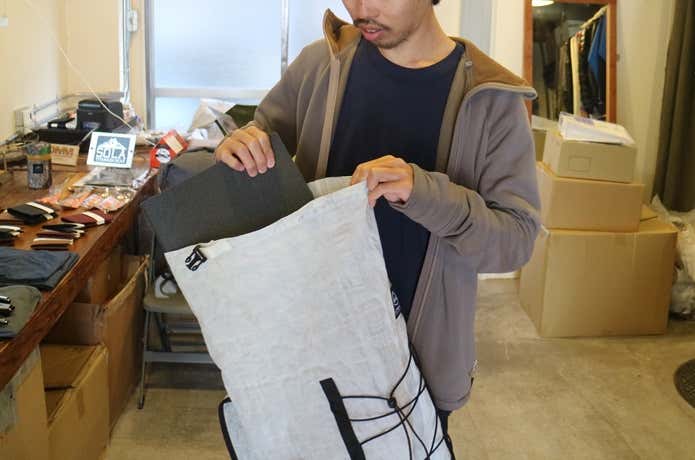 マットをパット代わりに