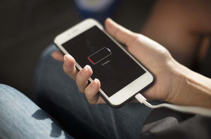 スマホのバッテリー切れ