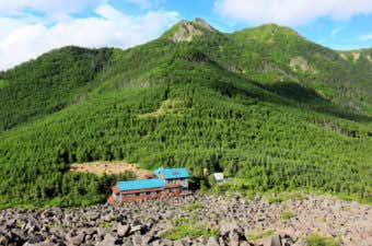 編笠山