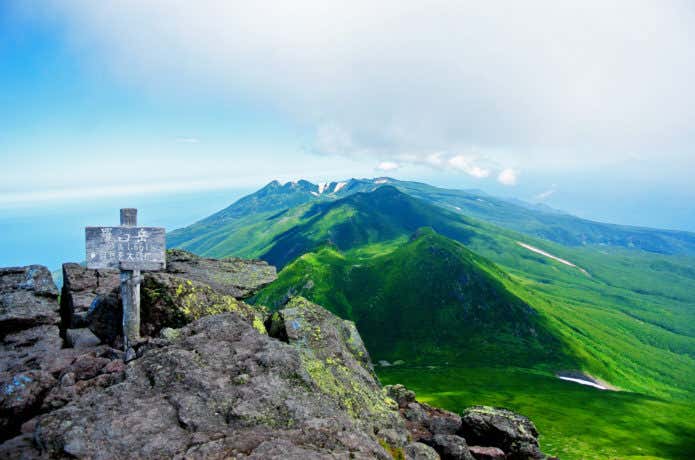 羅臼岳　山頂からの景色