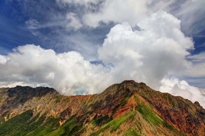阿弥陀岳からの景色