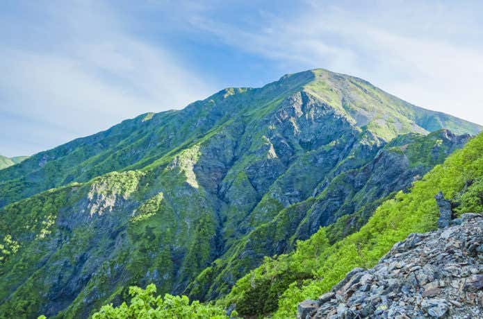 南アルプス　聖岳