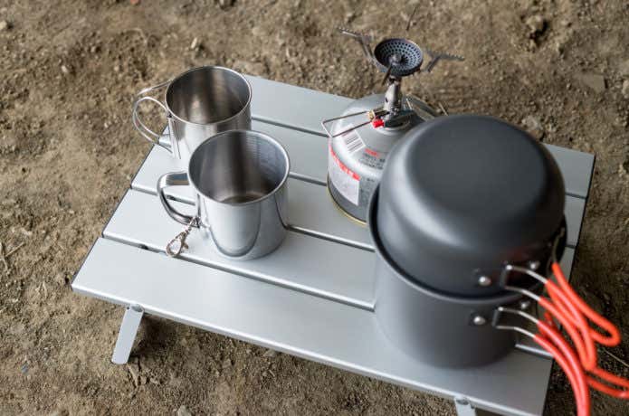登山の調理器具