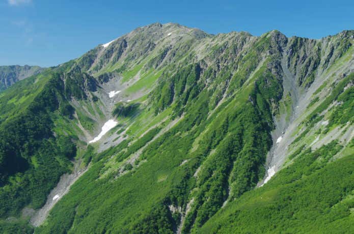 南アルプス　間ノ岳