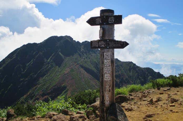 阿弥陀岳山頂