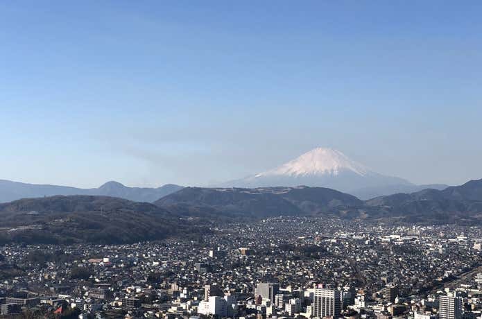 弘法山　山頂からの眺め
