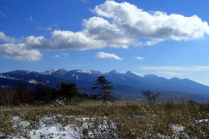 八子ヶ峰からみた八ヶ岳