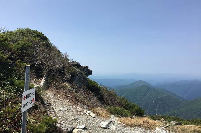 幌尻岳分岐