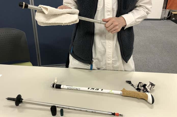 ポール　メンテナンス