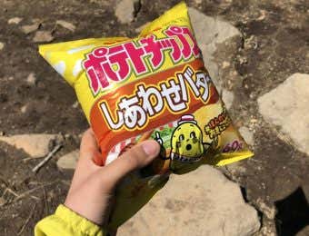 膨らんだスナック菓子