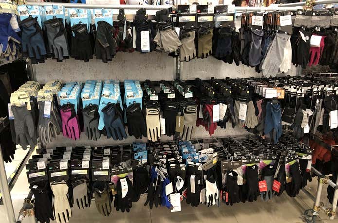 手袋売り場