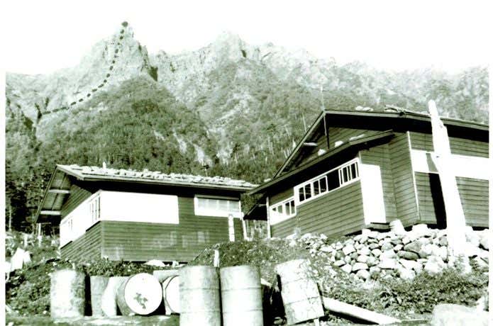 昭和34年の赤岳鉱泉