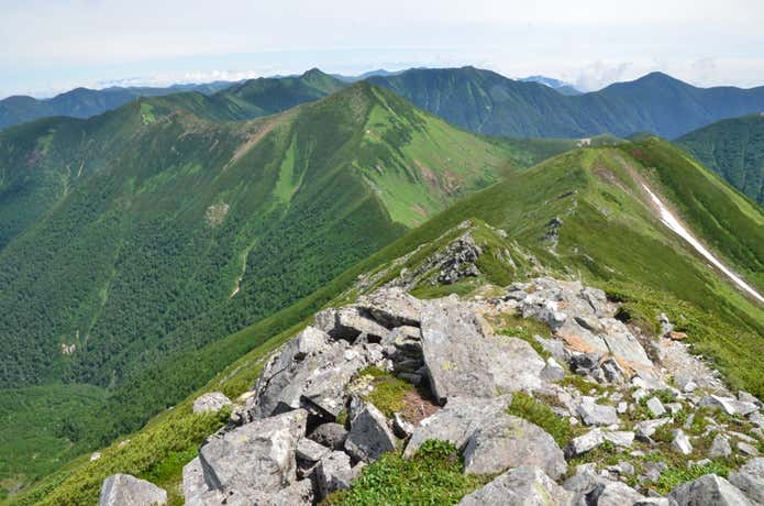 山頂からの景色