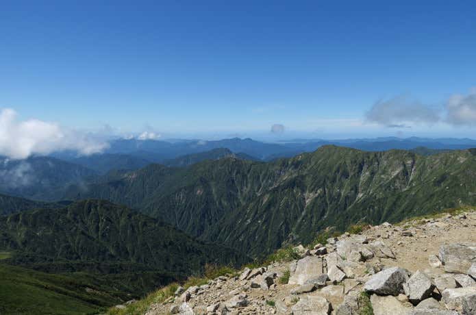 大朝日岳 山頂