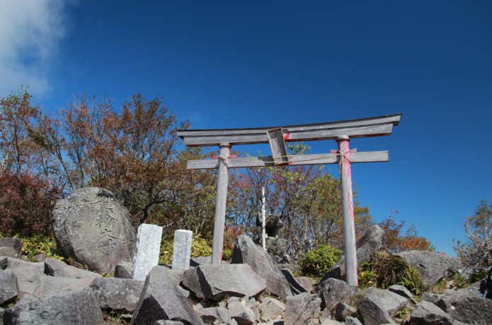黒檜山山頂