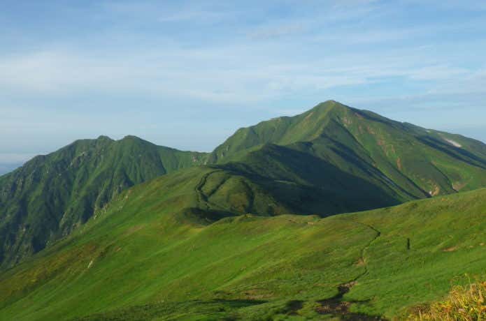 飯豊山の風景