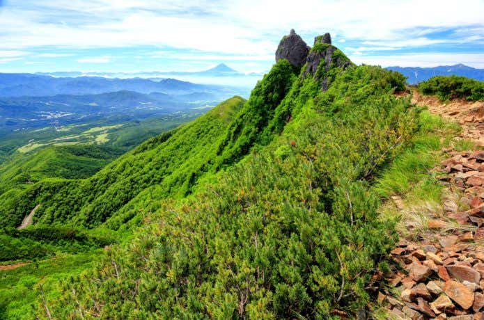 南八ヶ岳の権現岳