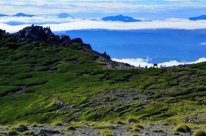 長野県の山、木曽駒ヶ岳