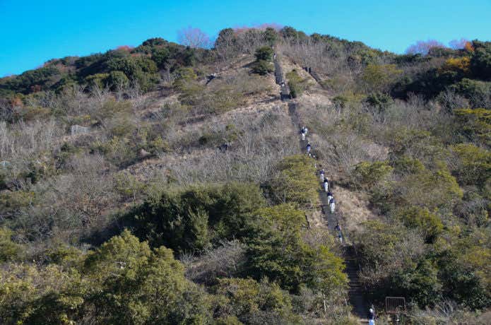 兵庫　山　栂尾山　400階段