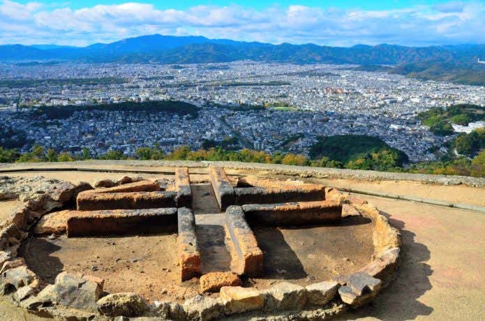 京都の山、大文字山