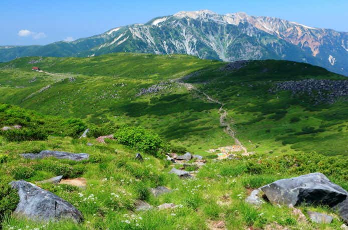 景色の良い山「雲ノ平」