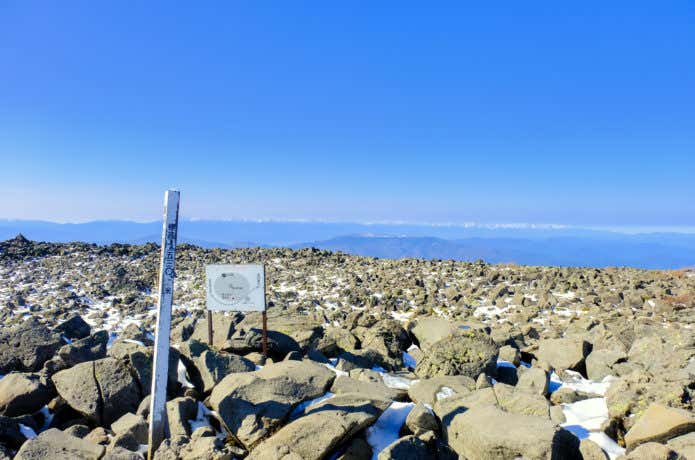 長野県の山、蓼科山