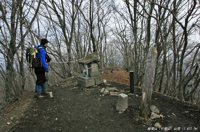 経塚山山頂