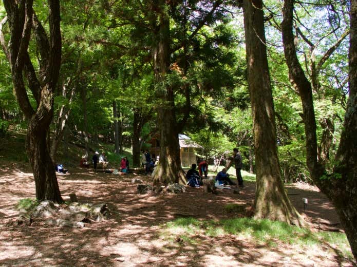 神社前広場