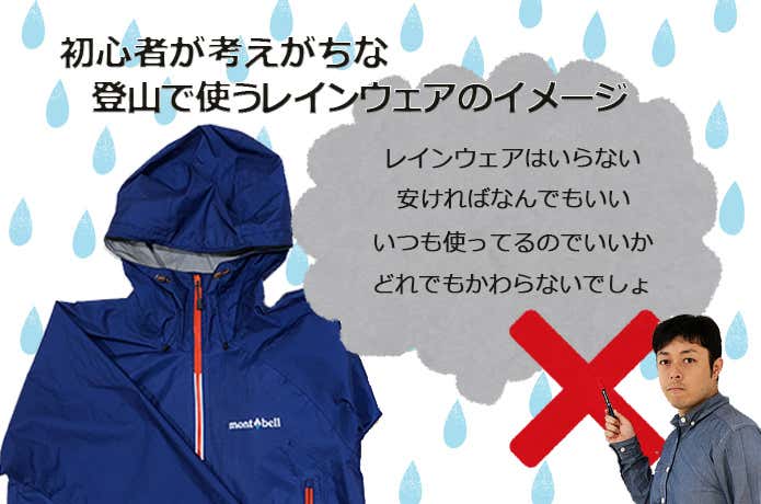 レインウェアのイメージ