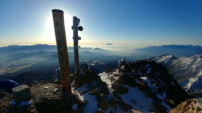 赤岳山頂からの絶景