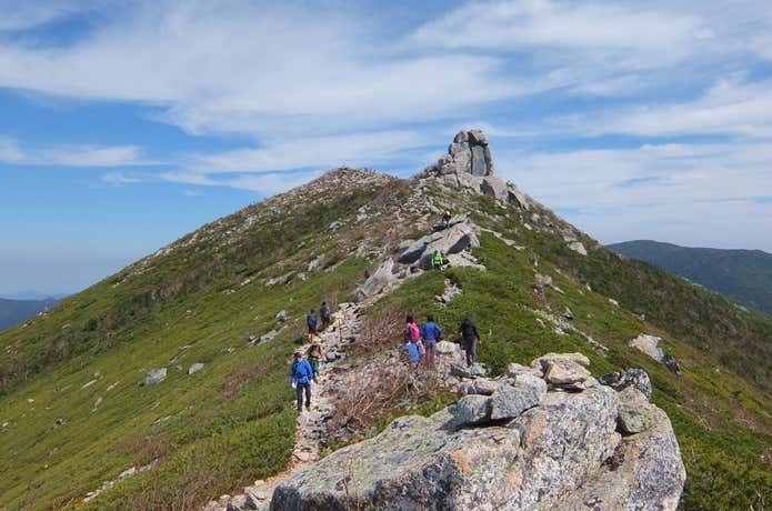 標高差　登山