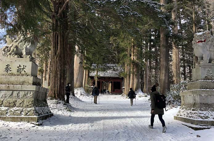 戸隠神社奥社への参道